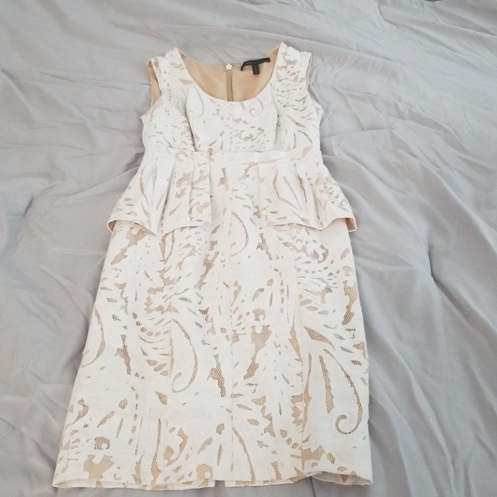BCBG peplum dress